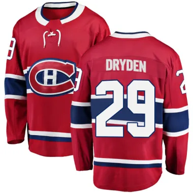 Breakaway Ken Dryden Red Montreal Canadiens Home Jersey - Men's
