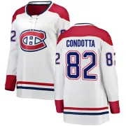 Breakaway Lucas Condotta White Montreal Canadiens Away Jersey - Women's