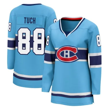 Breakaway Luke Tuch Light Blue Montreal Canadiens Special Edition 2.0 Jersey - Women's
