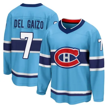 Breakaway Marc Del Gaizo Light Blue Montreal Canadiens Special Edition 2.0 Jersey - Youth