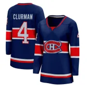 Breakaway Nathan Clurman Blue Montreal Canadiens 2020/21 Special Edition Jersey - Women's