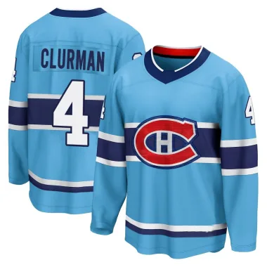Breakaway Nathan Clurman Light Blue Montreal Canadiens Special Edition 2.0 Jersey - Men's