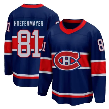Breakaway Noel Hoefenmayer Blue Montreal Canadiens 2020/21 Special Edition Jersey - Youth