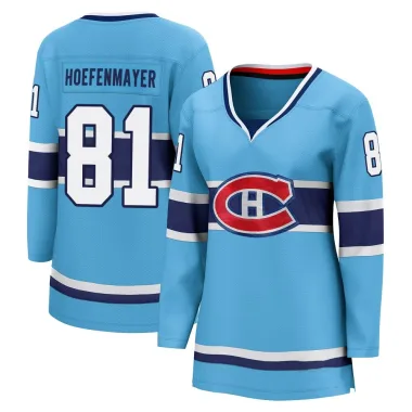 Breakaway Noel Hoefenmayer Light Blue Montreal Canadiens Special Edition 2.0 Jersey - Women's