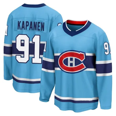 Breakaway Oliver Kapanen Light Blue Montreal Canadiens Special Edition 2.0 Jersey - Men's