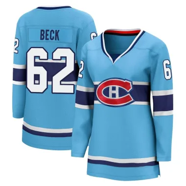 Breakaway Owen Beck Light Blue Montreal Canadiens Special Edition 2.0 Jersey - Women's