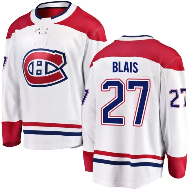 Breakaway Sammy Blais White Montreal Canadiens Away Jersey - Men's