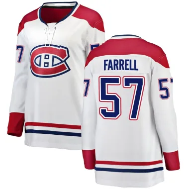 Breakaway Sean Farrell White Montreal Canadiens Away Jersey - Women's