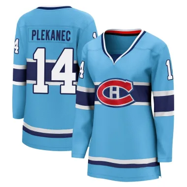 Breakaway Tomas Plekanec Light Blue Montreal Canadiens Special Edition 2.0 Jersey - Women's