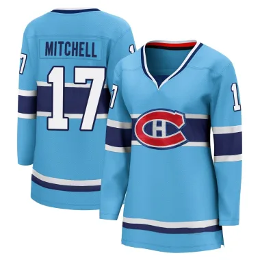 Breakaway Torrey Mitchell Light Blue Montreal Canadiens Special Edition 2.0 Jersey - Women's
