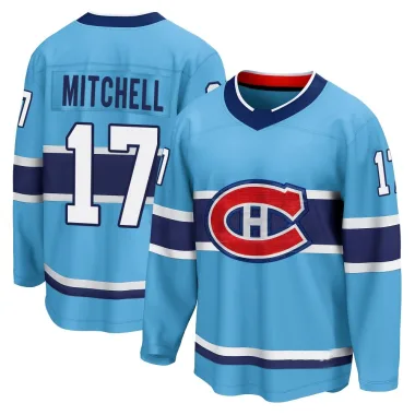 Breakaway Torrey Mitchell Light Blue Montreal Canadiens Special Edition 2.0 Jersey - Youth