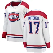 Breakaway Torrey Mitchell White Montreal Canadiens Away Jersey - Women's