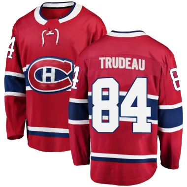 Breakaway William Trudeau Red Montreal Canadiens Home Jersey - Men's