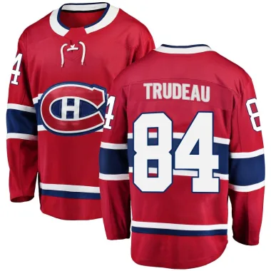 Breakaway William Trudeau Red Montreal Canadiens Home Jersey - Youth