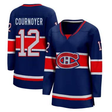 Breakaway Yvan Cournoyer Blue Montreal Canadiens 2020/21 Special Edition Jersey - Women's