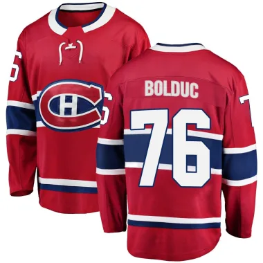Breakaway Zack Bolduc Red Montreal Canadiens Home Jersey - Youth