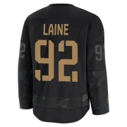 Premium Patrik Laine Black Montreal Canadiens 2024 Military Appreciation Practice Jersey - Youth