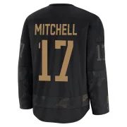Premium Torrey Mitchell Black Montreal Canadiens 2024 Military Appreciation Practice Jersey - Youth