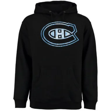 Navy Montreal Canadiens Stitch Em Up Lace Hoodie - - Men's
